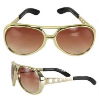Signature Elvis Sunglasses- Gold Signature Elvis Sunglasses- Gold