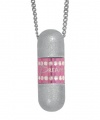 Dream Capsule 24-Inch Necklace, Reflective/Pink