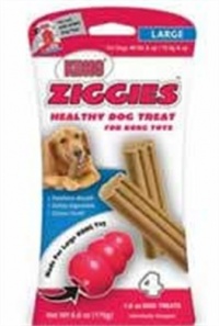 KONG Stuff'N Ziggies, 8-Ounce, Large, 6 per Pack KONG Stuff'N Ziggies, 8-Ounce, Large, 6 per Pack