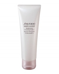 A newly reformulated gentle cleansing foam that cleans away impurities with a fresh, creamy lather to promote a look of inner radiance, without stripping moisture. Formulated with Micro White Powder and helps remove dead surface cells that can reduce skin clarity. Use a small amount of cleanser and water to create a generous lather and cleanse gently with circular motions. Rinse well. A newly reformulated gentle cleansing foam that cleans away impurities with a fresh, creamy lather to promote a look of inner radiance, without stripping moisture. Formulated with Micro White Powder and helps remove dead surface cells that can reduce skin clarity. Use a small amount of cleanser and water to create a generous lather and cleanse gently with circular motions. Rinse well.