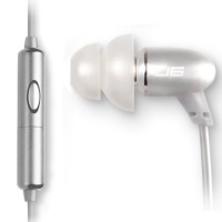 JLAB J6M-SLV-FOIL JBuds High Fidelity Ergonomic Earbuds Style Headphones with Mic, Titanium Silver JLAB J6M-SLV-FOIL JBuds High Fidelity Ergonomic Earbuds Style Headphones with Mic, Titanium Silver