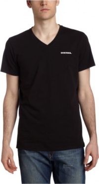 Diesel Men's Michael V-Neck T-Shirt,Black,X-Large Diesel Men's Michael V-Neck T-Shirt,Black,X-Large