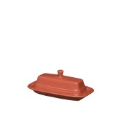 Fiesta 2-Piece Covered Butter, Flamingo Fiesta 2-Piece Covered Butter, Flamingo