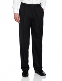 Haggar Men's Solid Pleat Front Suit Separate Pant Haggar Men's Solid Pleat Front Suit Separate Pant