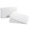 Oxford Ruled Index Cards, 3 x 5 Inches, White, pack of 100