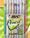 BIC Mechanical Pencil with Colorful Barrels, Medium Point (0.7 mm), 24 Pencils