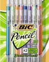BIC Mechanical Pencil with Colorful Barrels, Medium Point (0.7 mm), 24 Pencils