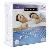 Hanna Kay Mattress Protector Waterproof Breathable and Hypoallergenic Twin Size