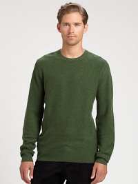 EXCLUSIVELY OURS. A simple, slim-fit silhouette shaped in superior Scottish cashmere defines this military-inspired design.CrewneckRibbed knit cuffs and hemCashmereDry cleanImported EXCLUSIVELY OURS. A simple, slim-fit silhouette shaped in superior Scottish cashmere defines this military-inspired design.CrewneckRibbed knit cuffs and hemCashmereDry cleanImported