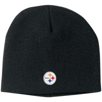 NFL Men's End Zone Uncuffed Knit Hat - K173Z (Pittsburgh Steelers, One Size Fits All) NFL Men's End Zone Uncuffed Knit Hat - K173Z (Pittsburgh Steelers, One Size Fits All)
