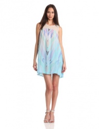 Gypsy 05 Women's Geo Print Tank Mini Dress, Robins Egg, Small Gypsy 05 Women's Geo Print Tank Mini Dress, Robins Egg, Small