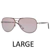 Persol 2393 996/4P Gunmetal 2393 Aviator Sunglasses Polarised