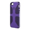 Speck Products CandyShell Grip Case for iPhone 5 - Retail Packaging - Purple/Black