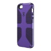 Speck Products CandyShell Grip Case for iPhone 5 - Retail Packaging - Purple/Black