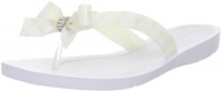 Guess Women's Tutu2 Flip Flop,White Multi Synthetic,5 M US