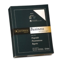 Southworth Fine Business Paper, 25% Cotton, 20 lb, White, 500 Sheets (403C) Southworth Fine Business Paper, 25% Cotton, 20 lb, White, 500 Sheets (403C)