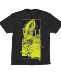 On a roll. Keep the wheels of cool, casual style rotating with this graphic t-shirt from DC Shoes. On a roll. Keep the wheels of cool, casual style rotating with this graphic t-shirt from DC Shoes.