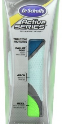 Dr. Scholl's Active Series Replacement Insole Men's, 10&1/2 - 13 Dr. Scholl's Active Series Replacement Insole Men's, 10&1/2 - 13