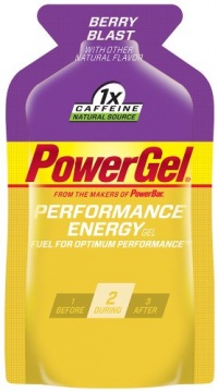 PowerBar PowerGel, Berry Blast, 1x Caffeine, 1.44-Ounce Packets (Pack of 24) PowerBar PowerGel, Berry Blast, 1x Caffeine, 1.44-Ounce Packets (Pack of 24)
