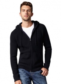 Vince Mens Wool Cardigan Sweater XX-Large With Cashmere Hood Vince Mens Wool Cardigan Sweater XX-Large With Cashmere Hood