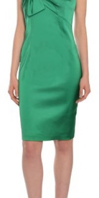 David Meister Stretch Fitted One Shoulder Eve Dress David Meister Stretch Fitted One Shoulder Eve Dress