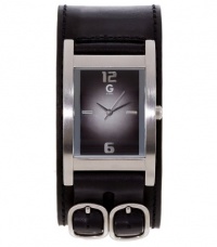 G by GUESS Men's Black Buckles Watch