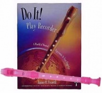 Recorder Pack: Yamaha Pink Soprano Recorder with Do It! Play Recorder! Book & CD Recorder Pack: Yamaha Pink Soprano Recorder with Do It! Play Recorder! Book & CD