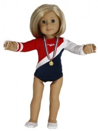 Gymnastics Outfit. Fits 18 Dolls Like American Girl® Gymnastics Outfit. Fits 18 Dolls Like American Girl®