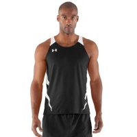 Men's UA Interval Running Singlet Tops by Under Armour Men's UA Interval Running Singlet Tops by Under Armour