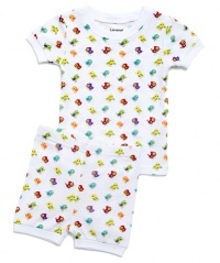 Leveret Shorts Birds Flying 2 Piece Pajama 100% Cotton (Size 6M-5T) Leveret Shorts Birds Flying 2 Piece Pajama 100% Cotton (Size 6M-5T)