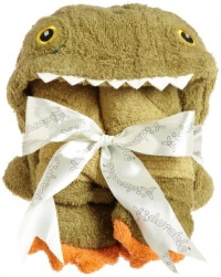 Kidorable Dinosaur Infant Towel, Army Green Kidorable Dinosaur Infant Towel, Army Green