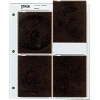 Archival Negative Pages Holds Four 4 x 5 Inches Negatives or Transparencies, Pack of 25
