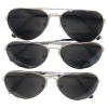 UB Silver Frame - Smoke Lens Aviator 3-Pack