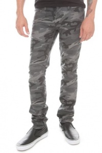 RUDE Grey Camo Skinny Fit Jeans RUDE Grey Camo Skinny Fit Jeans