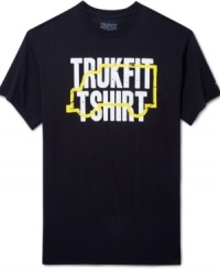 This tee is what it says, a Trukfit t-shirt. And a smart and stylish one at that. This tee is what it says, a Trukfit t-shirt. And a smart and stylish one at that.