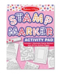 Melissa & Doug Stamp Marker Activity Pad, Pink Melissa & Doug Stamp Marker Activity Pad, Pink