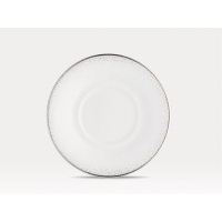 Noritake Alana Platinum Saucer, 6-inch Noritake Alana Platinum Saucer, 6-inch