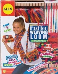 Alex fashion weave loom with fluffy yarn ages 7+ Alex fashion weave loom with fluffy yarn ages 7+