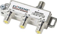 EXTREME 3 WAY BALANCED HD DIGITAL 1GHz HIGH PERFORMANCE COAX CABLE SPLITTER - BDS102H