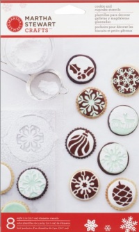 Martha Stewart Crafts Holiday-Cupcake and Cookie Stencils Martha Stewart Crafts Holiday-Cupcake and Cookie Stencils