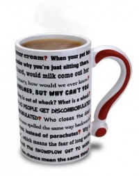 Big Mouth Toys The Questions Mug Big Mouth Toys The Questions Mug
