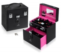 SHANY Cosmetics Pink Matters Nail Accessories Organizer Makeup Case SHANY Cosmetics Pink Matters Nail Accessories Organizer Makeup Case