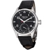 Alpina Aviation Startimer Pilot Men's Black Leather Strap Automatic Watch AL-710B4S6