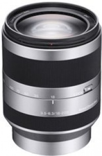 Sony Alpha SEL18200 E-mount 18-200mm F3.5-6.3 OSS Lens (Silver)