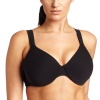 Bali Women's Comfort Revolution Minimizer Underwire Bra, Black, 40D