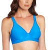 Bali Womens Comfort Revolution Underwire Bra with Smart Sizes, Electric Blue, Large
