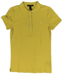 Lauren Ralph Lauren Women's Short-Sleeve Cotton Polo Shirt (Tulip Yellow) Lauren Ralph Lauren Women's Short-Sleeve Cotton Polo Shirt (Tulip Yellow)
