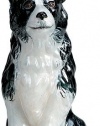 Joy to the World Collectibles European Blown Glass Pet Ornament, Border Collie