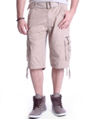 Your warm-weather mainstay. These casual cargos from Royal Premium Denim are ready to rock. Your warm-weather mainstay. These casual cargos from Royal Premium Denim are ready to rock.