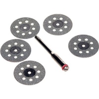 SE DW13 Diamond Wheel 6 Piece1/8-Inch Shank SE DW13 Diamond Wheel 6 Piece1/8-Inch Shank